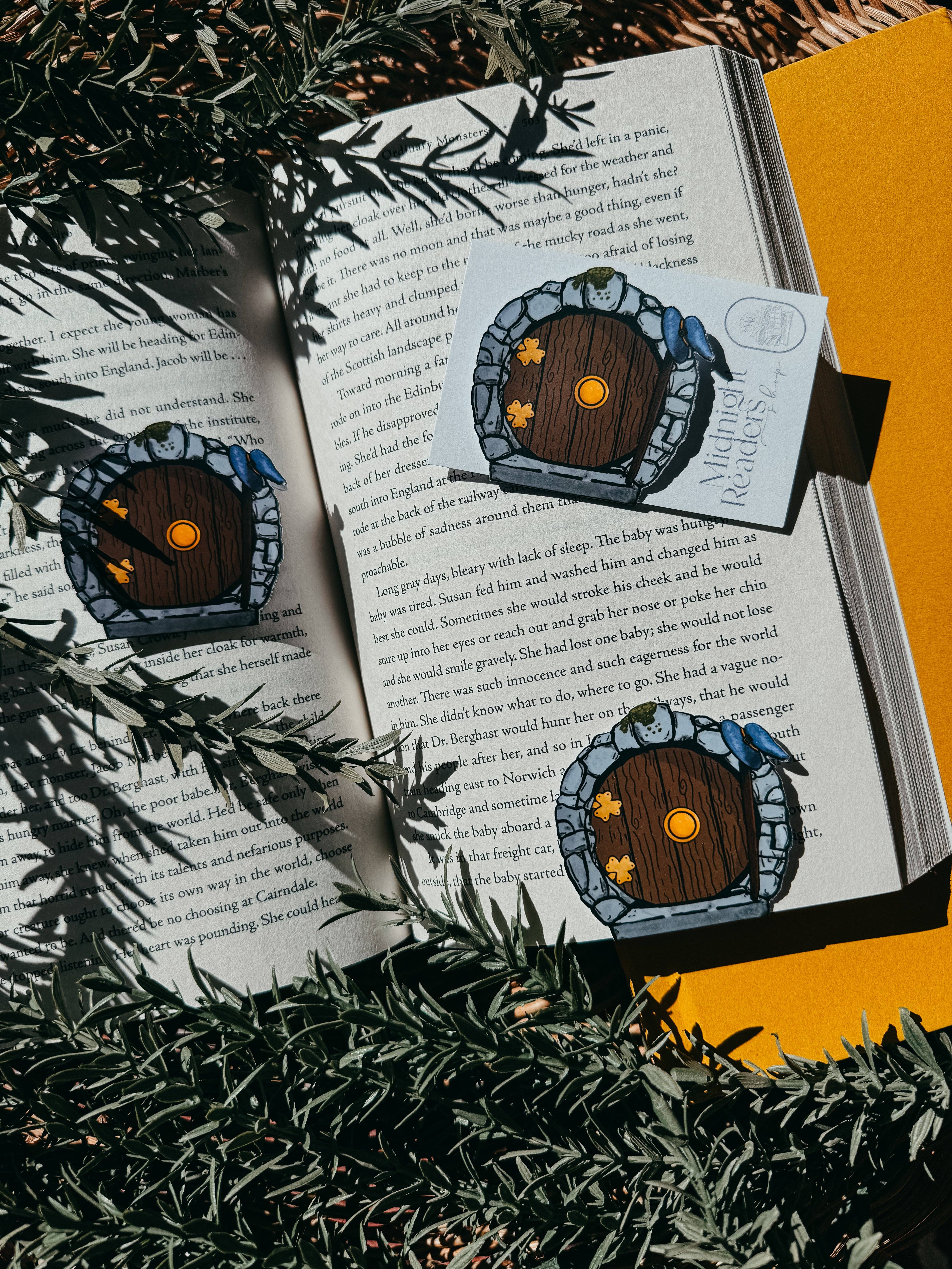 Midnight Readers Shop - Wholesale Bookmark - Hobbit Door Magnetic Bookmark | Hobbit Bookmarks | Fantasy Bookmark | Bookish Gift | Lord of the Rings bookmark4