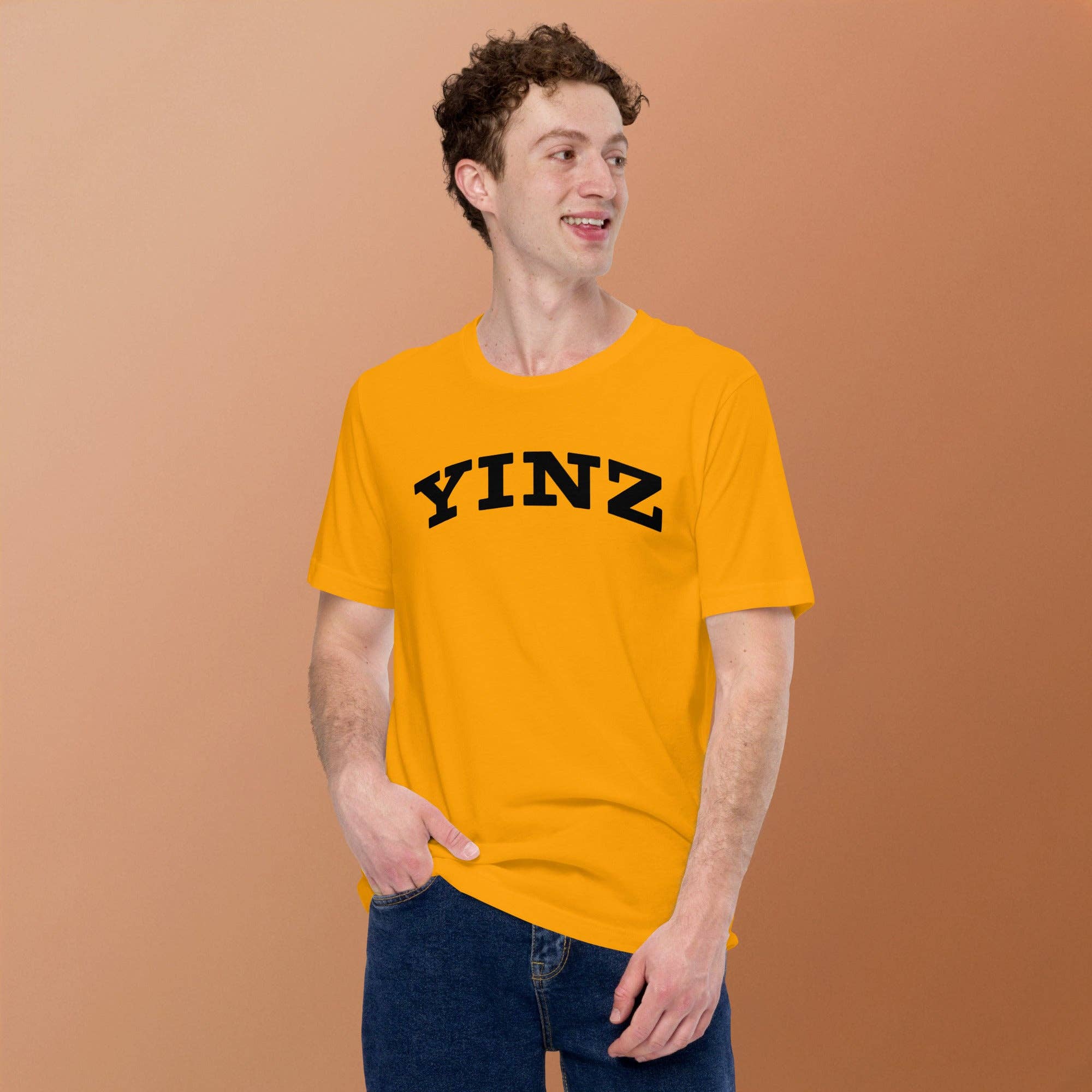 Yinzylvania - Wholesale Screen Printed T-Shirt - Unisex - YINZ - Collegiate1