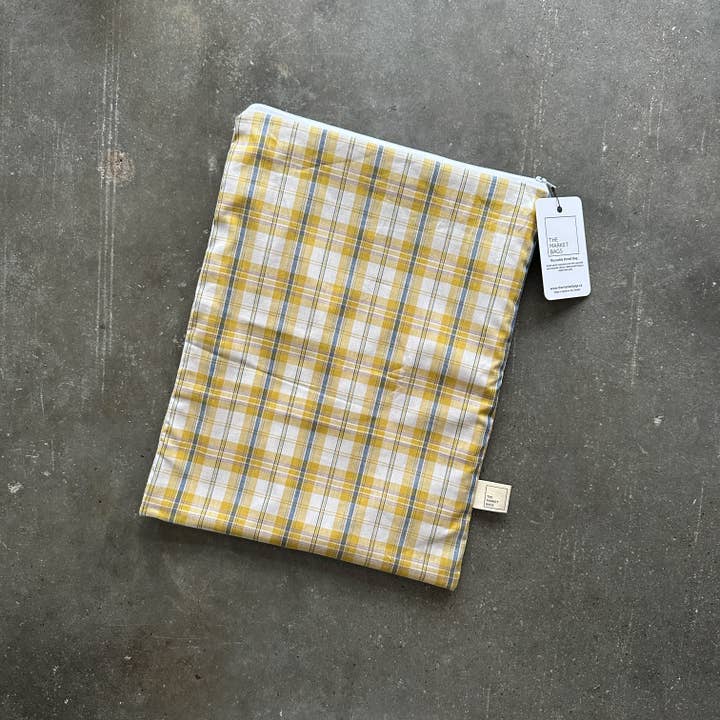 Bread Bag - Picnic Plaid for wholesale by The Market Bags