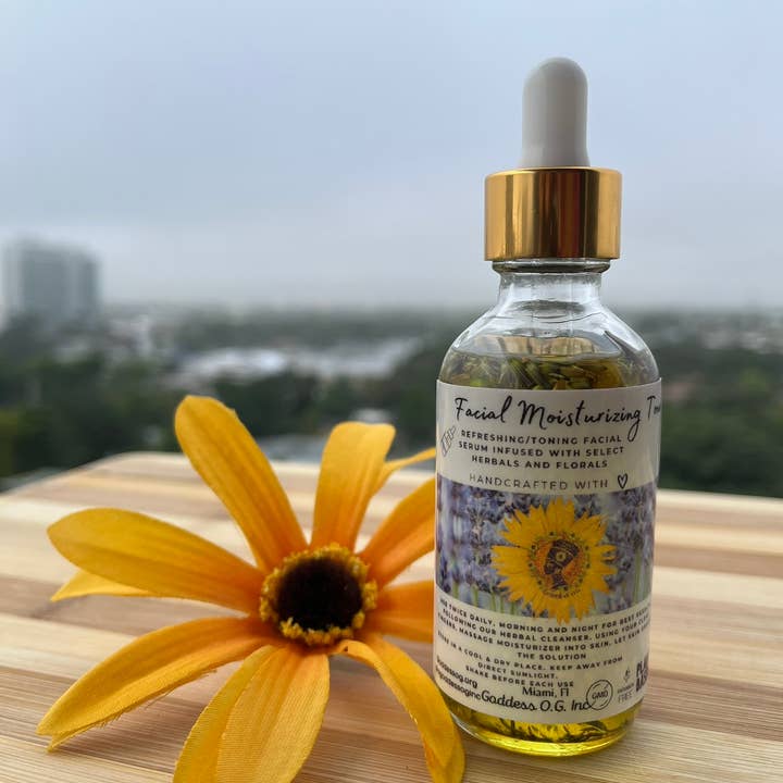 Goddess O.G. Inc – wholesale Facial serum/concentrate – Herbal infused facial toning & moisturizing serum