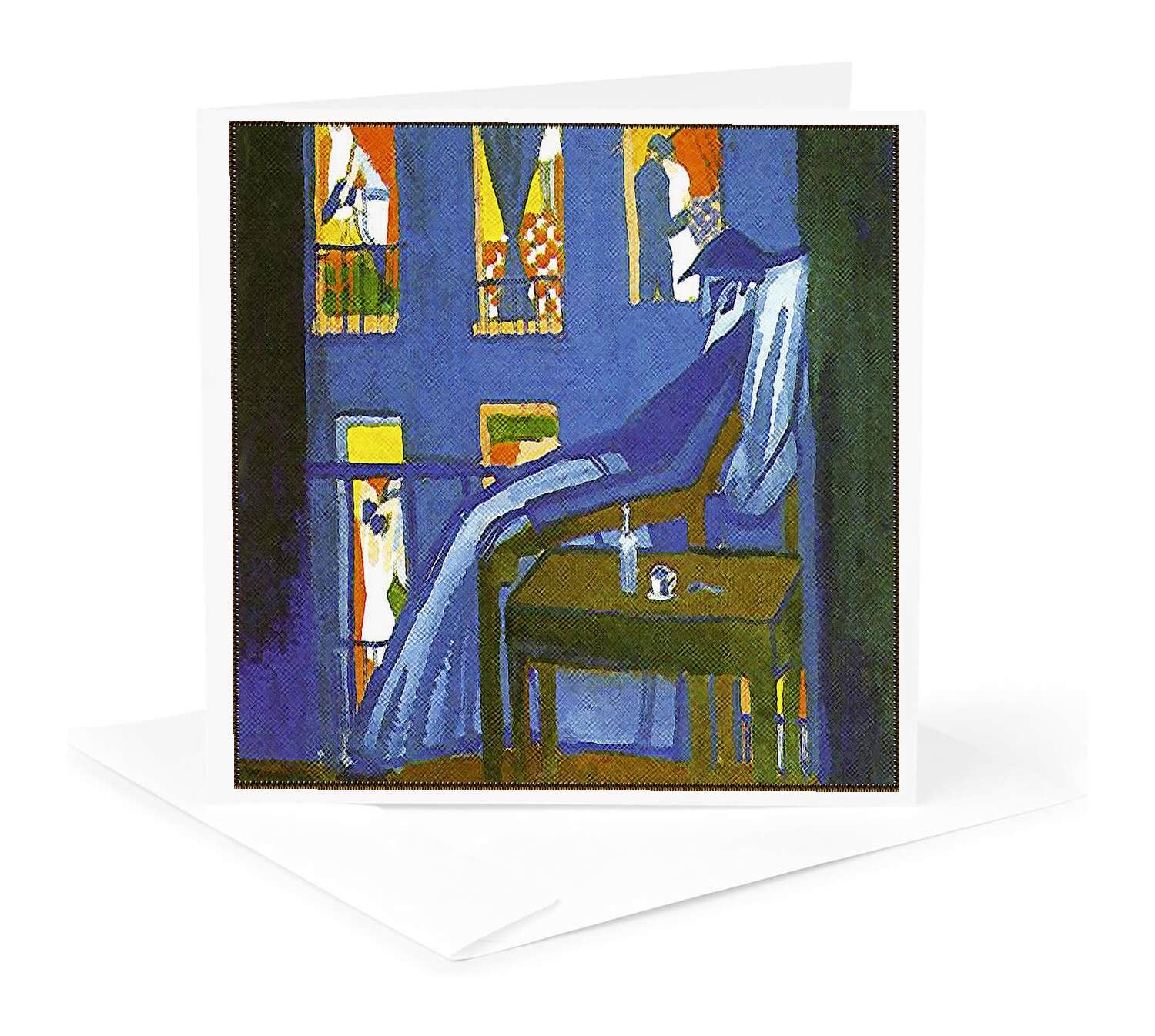 3dRose - Wholesale Everyday Greeting Card - 3dRose, Painting Salvador Dali Voyeur Surrealism, Greeting Card0