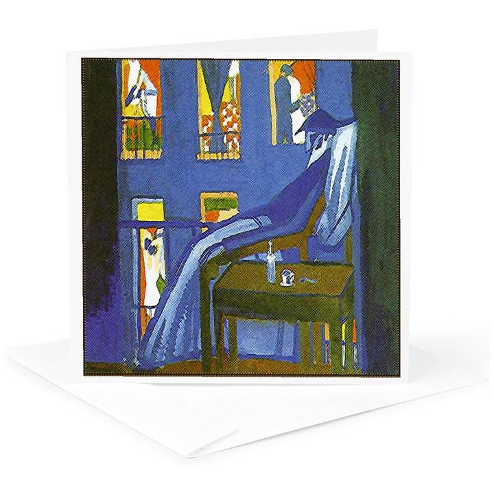 3dRose – Großhandel Grußkarten für den Alltag – 3dRose, Malerei Salvador Dali Voyeur Surrealismus, Grußkarte