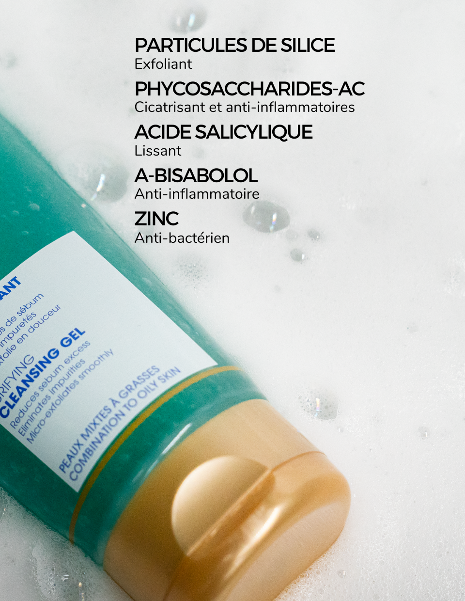 DERMEDEN – wholesale Facial cleanser – Purifying Cleansing Gel1