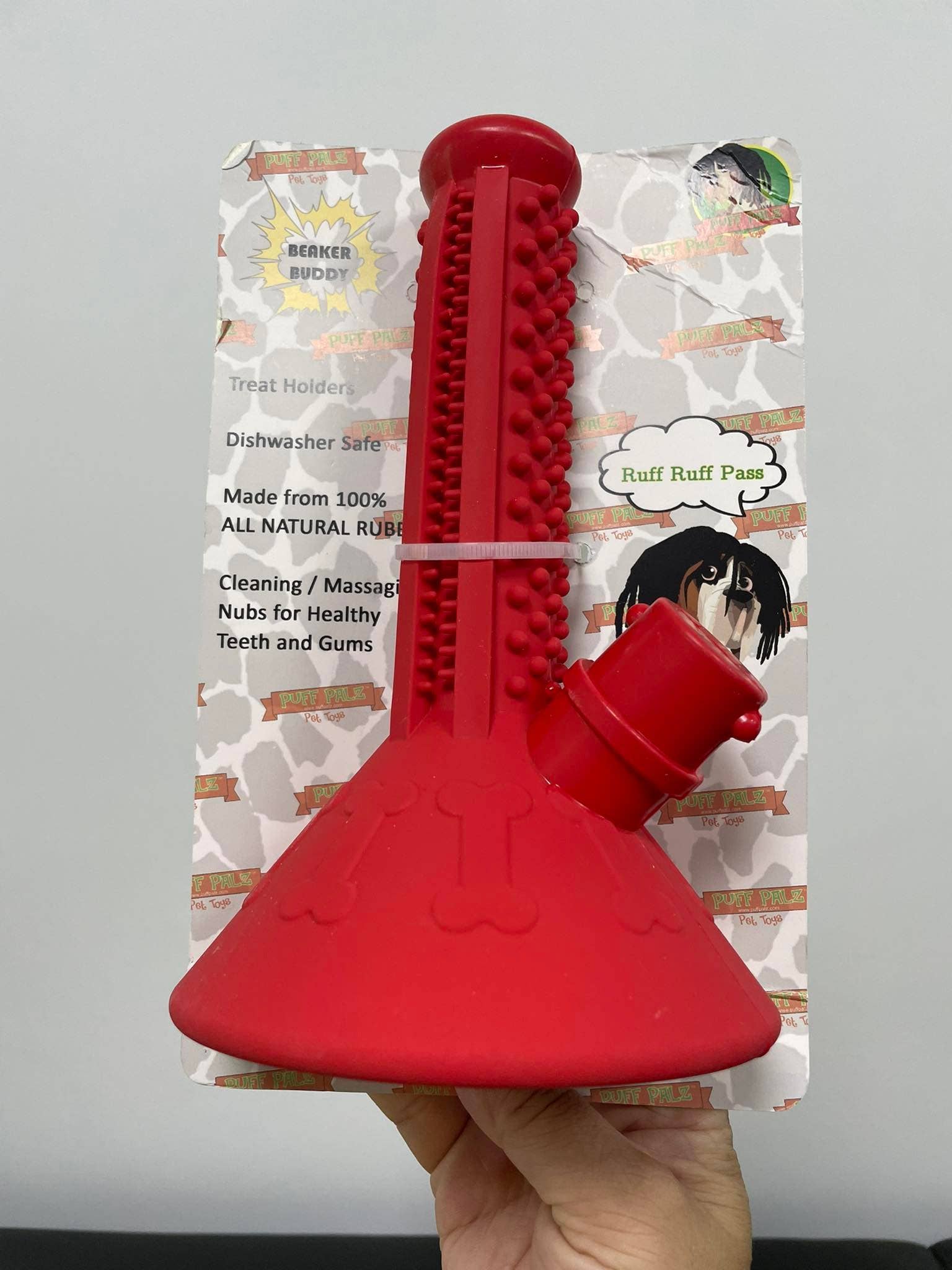 Puff Palz Pet Toys - Wholesale Pet Toy - Dog - The Beaker Buddy1