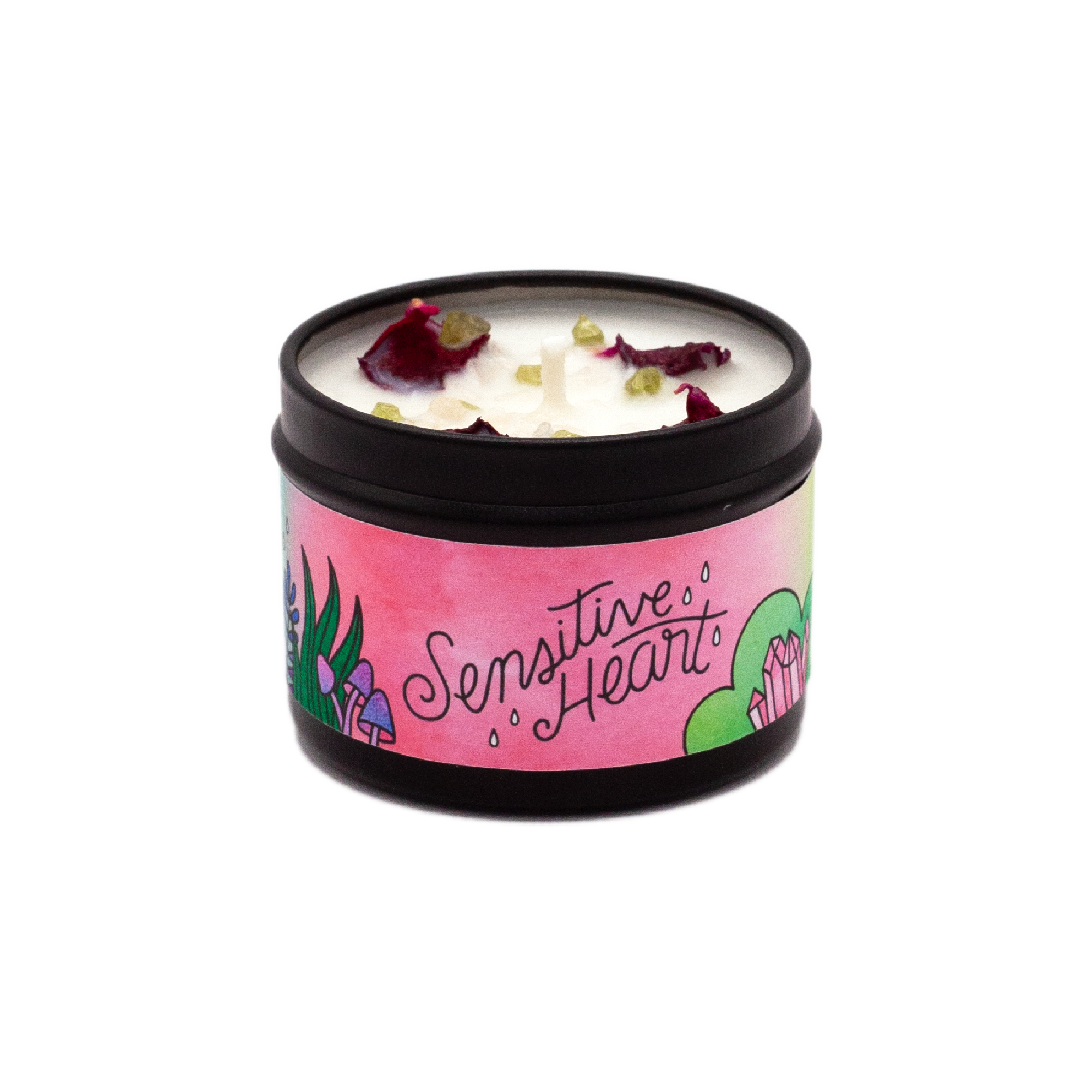 Rachel Beyer - Wholesale Travel Candles - Sensitive Heart Aromatherapy Candle - Floral & Citrus1