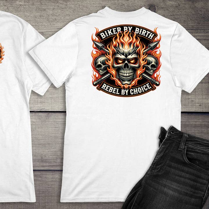 Biker von Geburt an T-Shirt für den Großhandel von Artopia