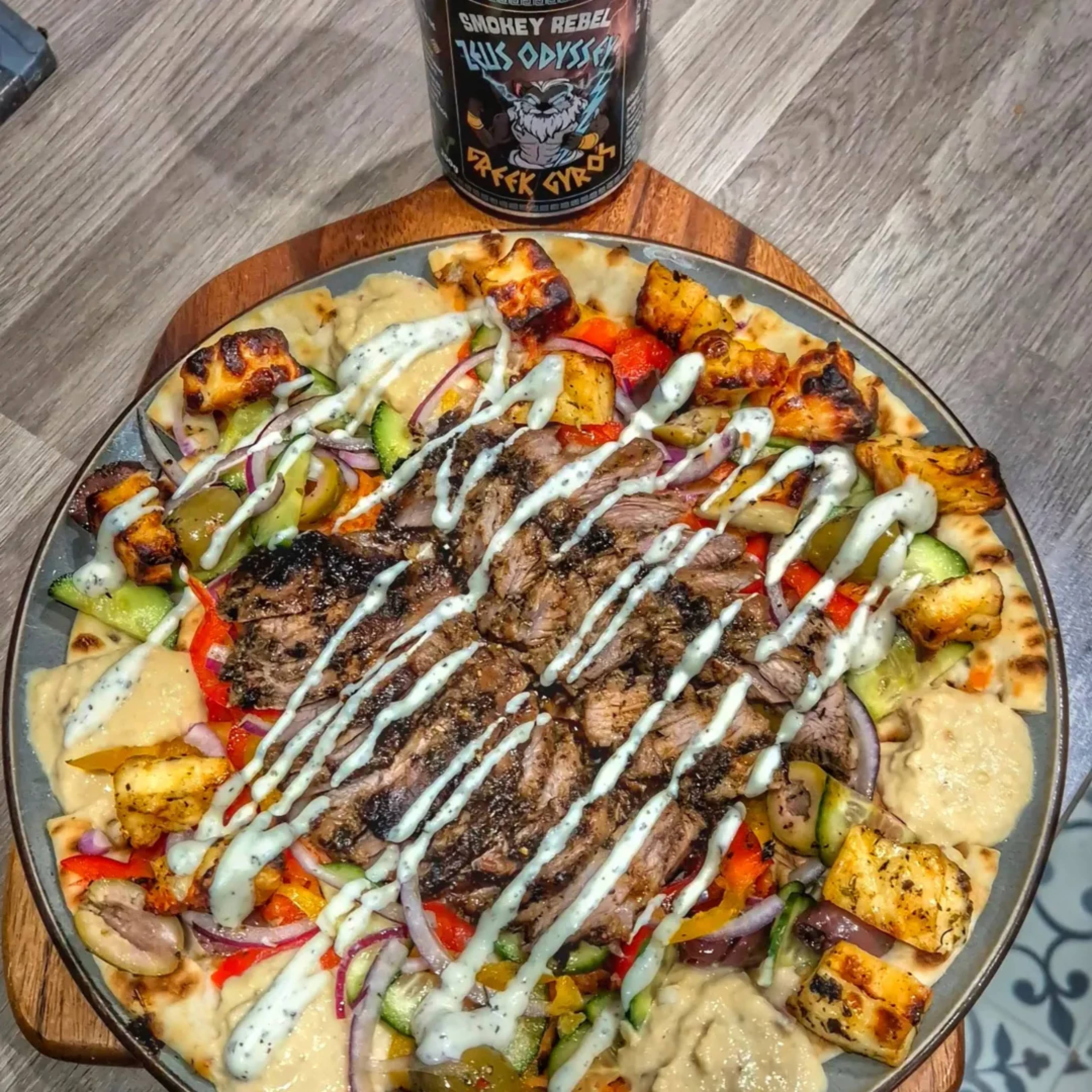 Smokey Rebel – Großhandel BBQ-Rub – Griechische Odyssee Gyros-Gewürzmischung3