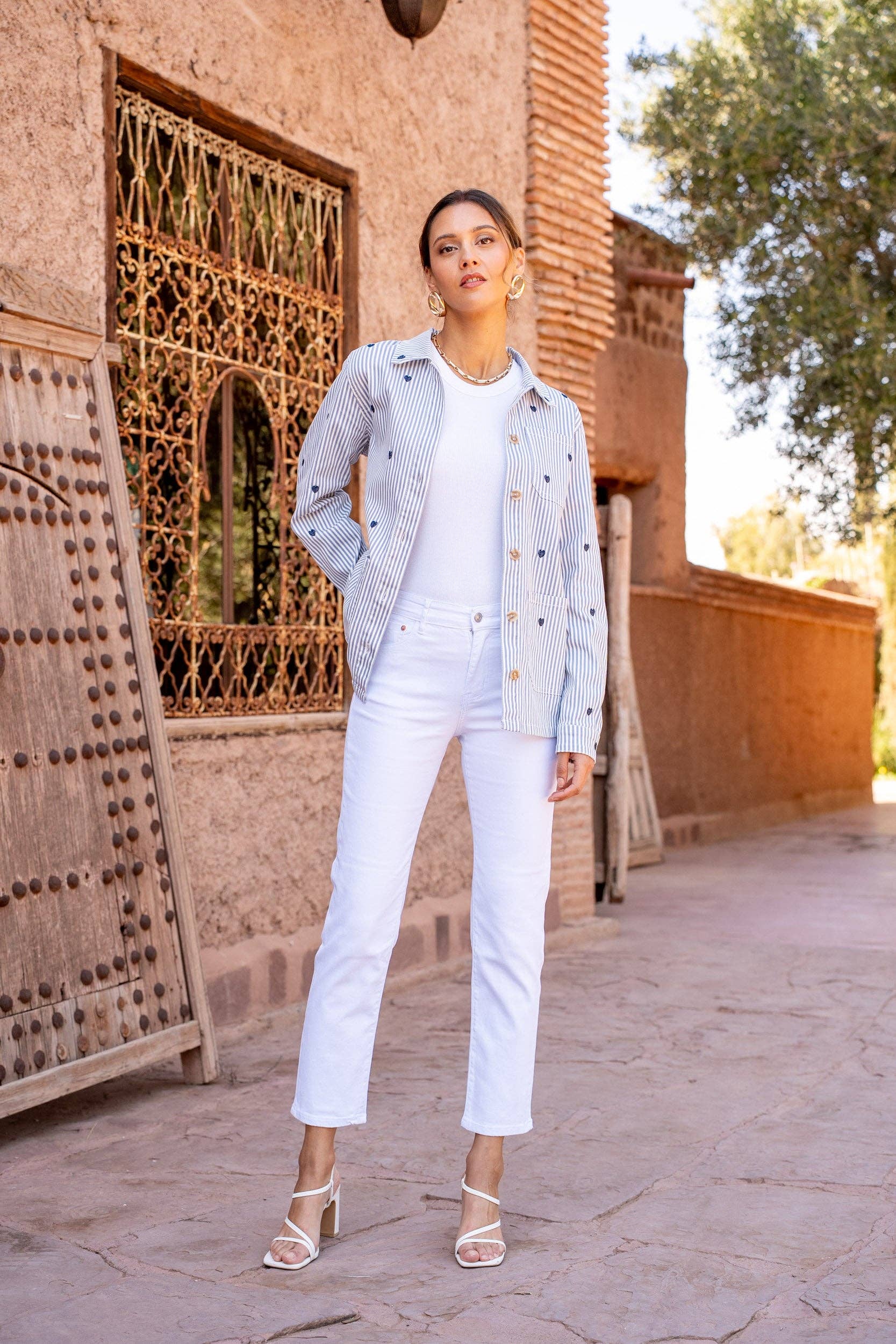 ONADO – calças de ganga - Mulher por atacado – Jean Droit - Dairine0