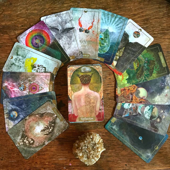 Claire Mack Arts - Wholesale Tarot cards - The Illuminated Earth Oracle Deck