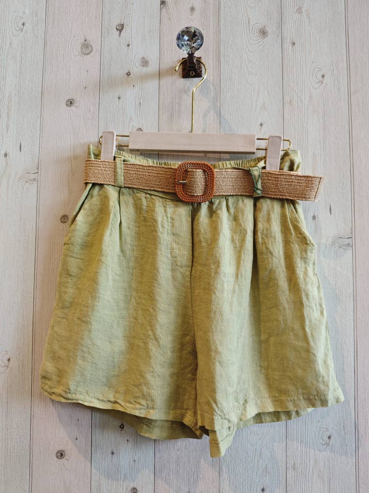 Linen & More - Wholesale Shorts - Women's - REF 30563 100% LINEN SHORTS6