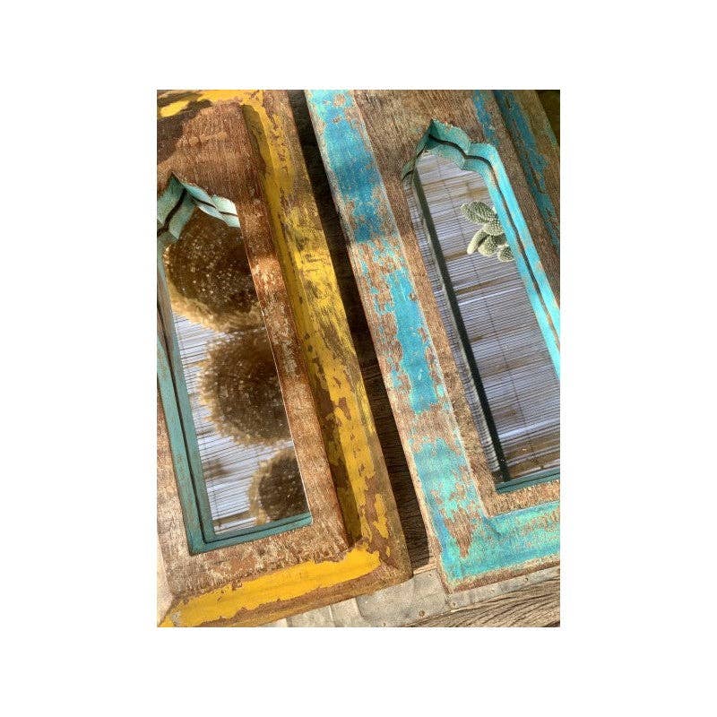 Paloma Black (Casa Natura Design, S.L.) – wholesale Wall mirror – Mixed Lot Of 3 Rectangular Minaret Mirrors2