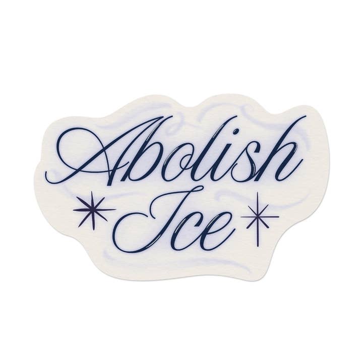 Abschafft Ice - Vinyl-Aufkleber für den Großhandel von Ana Peake