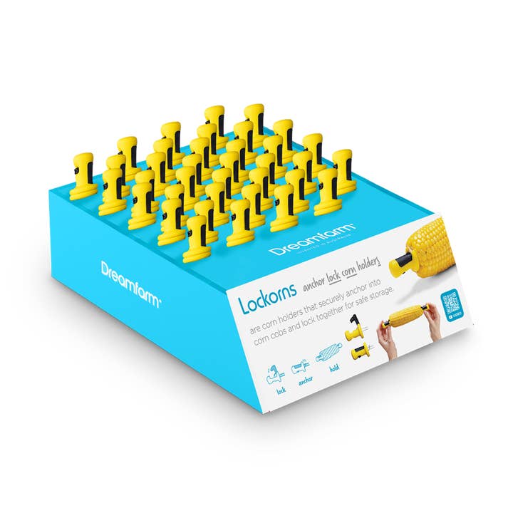Dreamfarm - Wholesale Corn Holders/Tools - Lockorns - Anchor Lock Corn Holders - CDU0