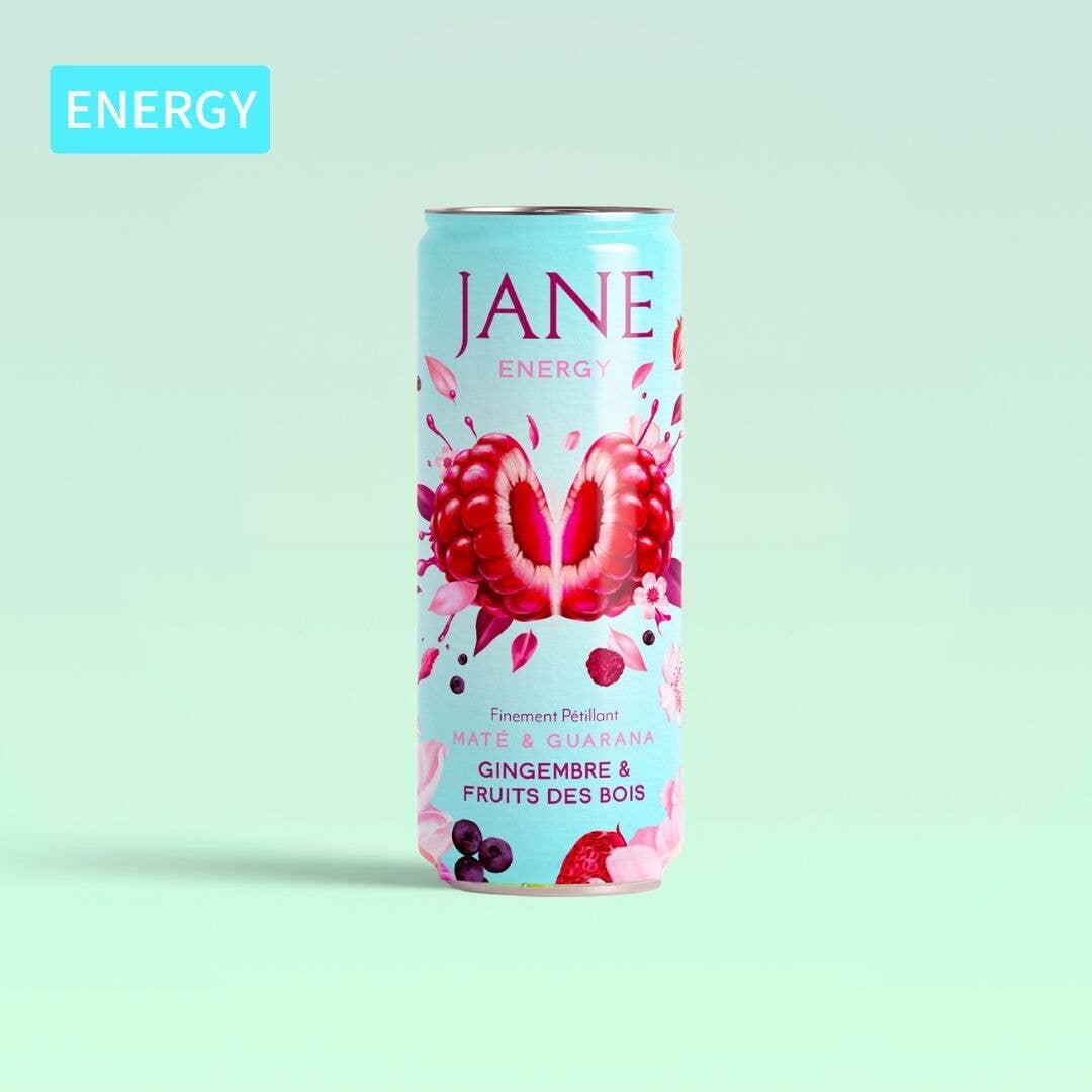 JANE - Wholesale Sports/Energy Drink - Mate Guarana Ginger Energy Drink 25cl x241