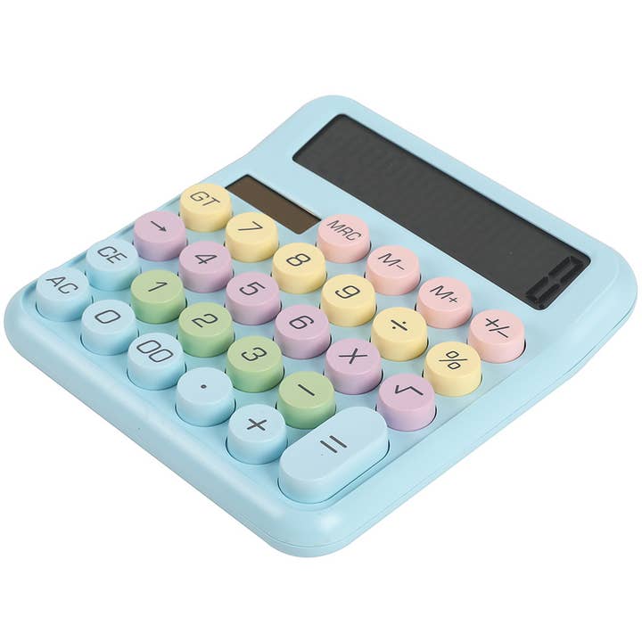 Candy Macaron Lommeregner Blå for engroshandel hos I-Total, I-Drink