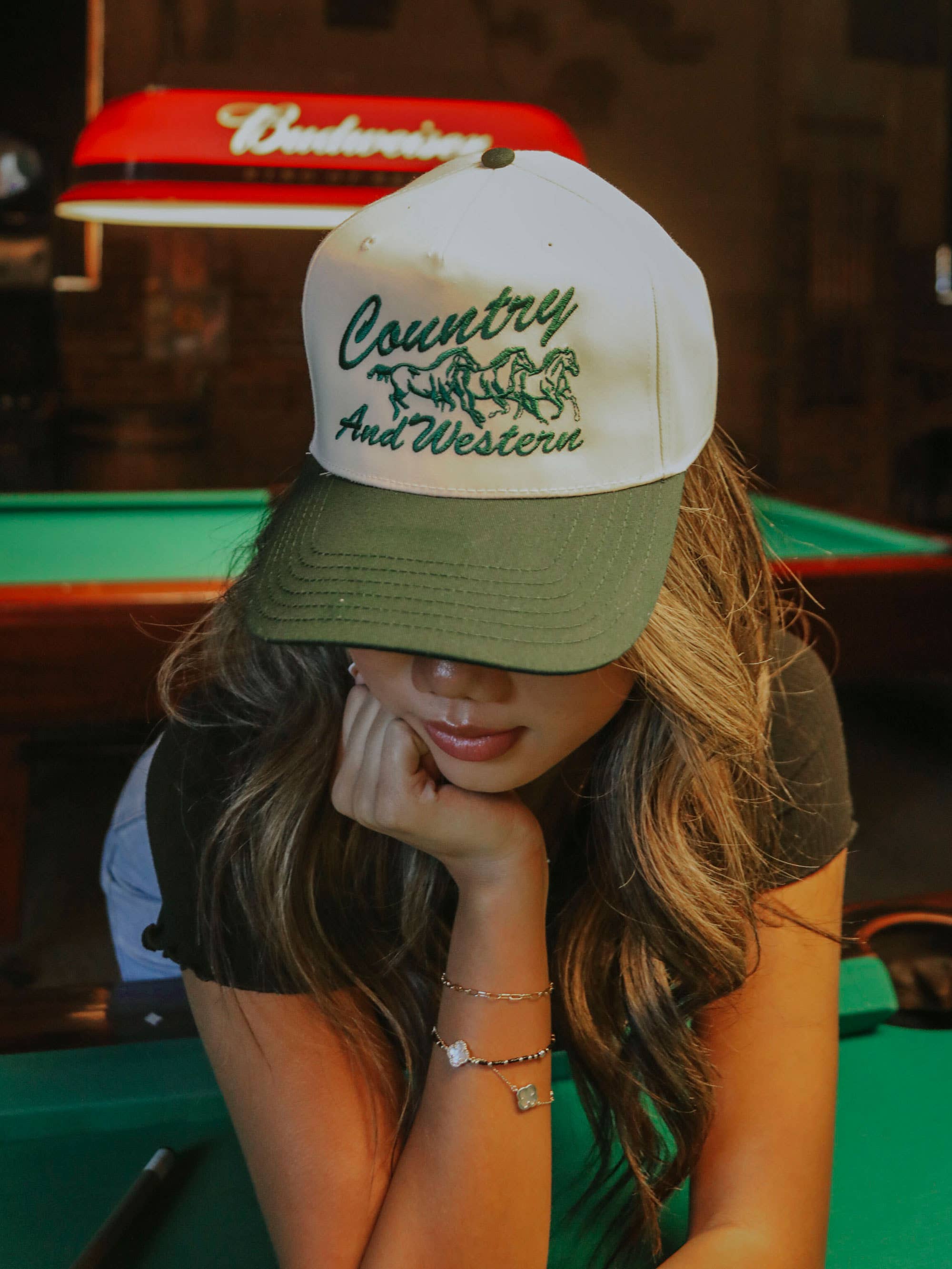 CHARLIE SOUTHERN - Wholesale Trucker Hat - Women's - Country and Western Two Tone Trucker2