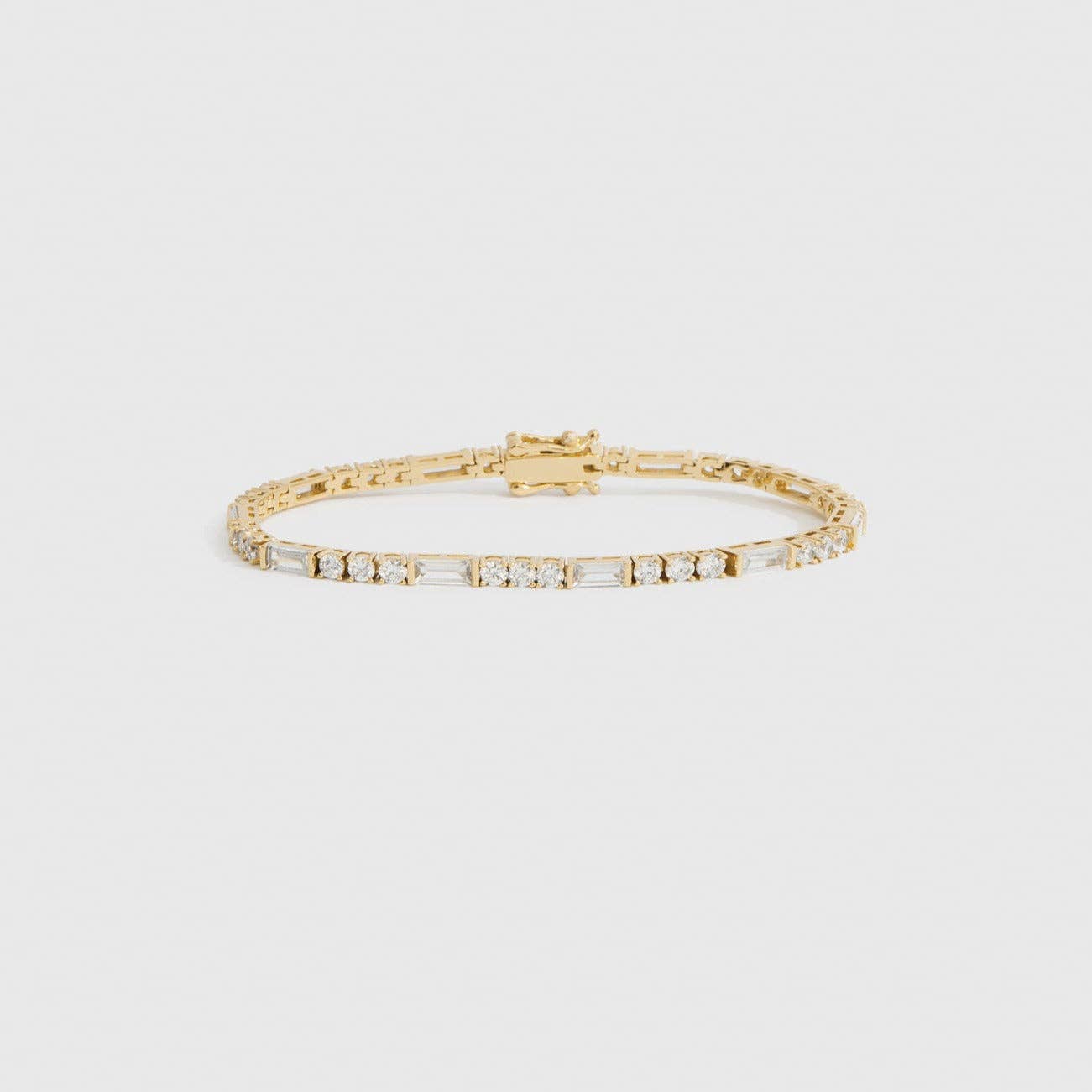 Gold Amina Tennis Bracelet for wholesale on Faire0