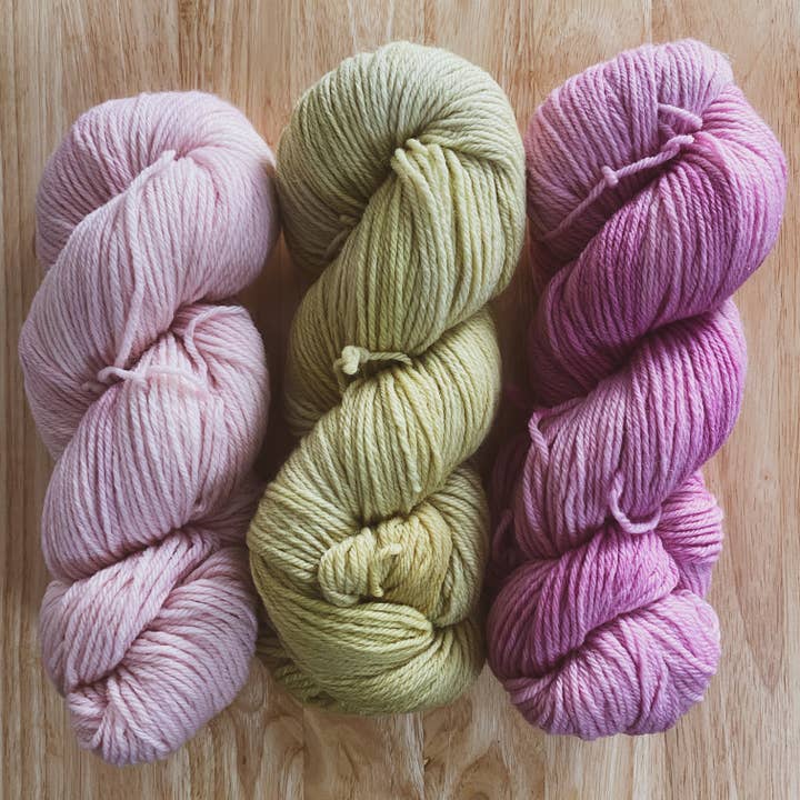 Highland DK: Naturally Dyed Wool Yarn for wholesale by Juliette Pécaut Designs