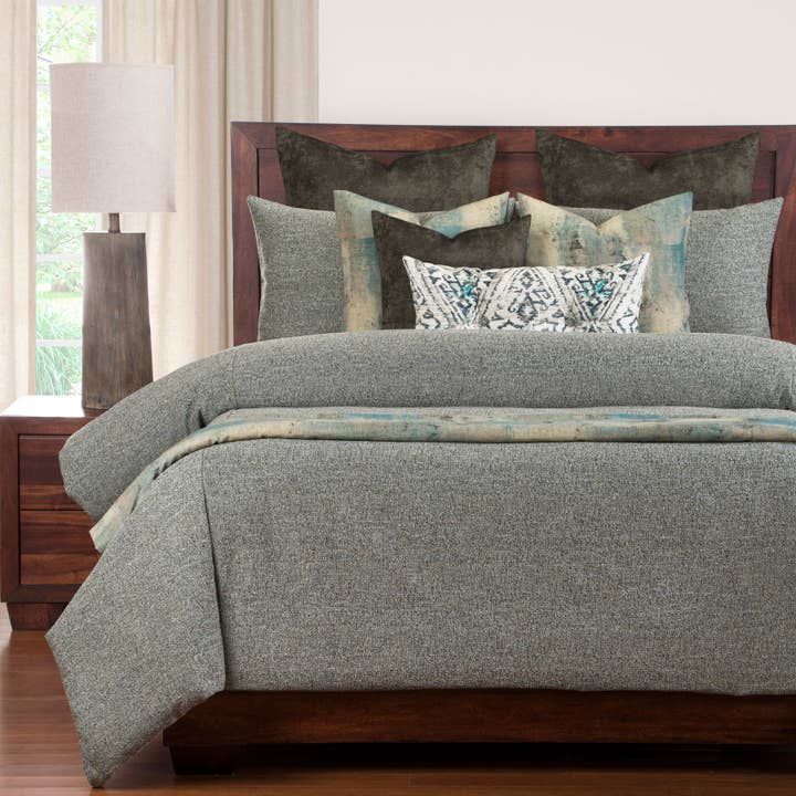 Parure de lit de luxe Discovers Belmont Pistachio pour la vente par Siscovers