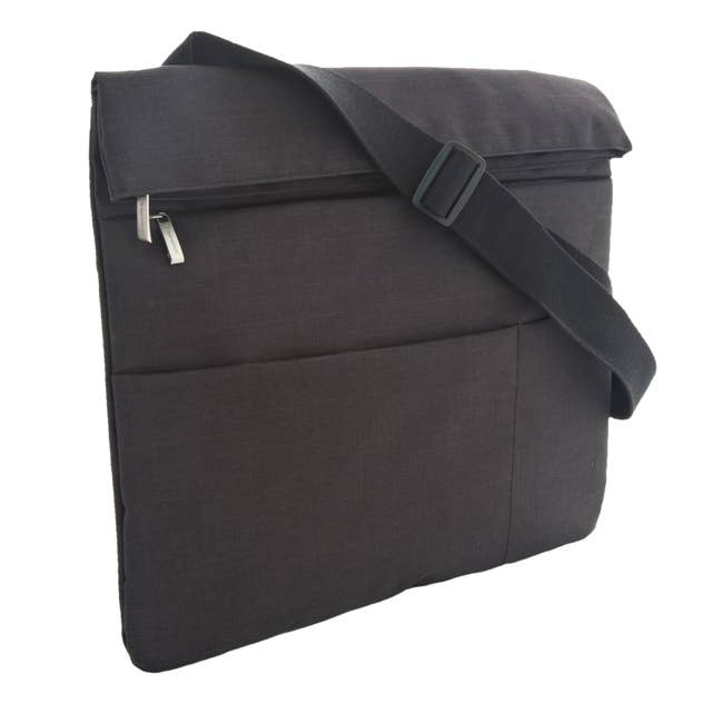 NEXTA 15" Laptop Messenger Shoulder Bag Beige for wholesale by Troika, Duke Baron & Paperthinks by Brand Node, Inc.