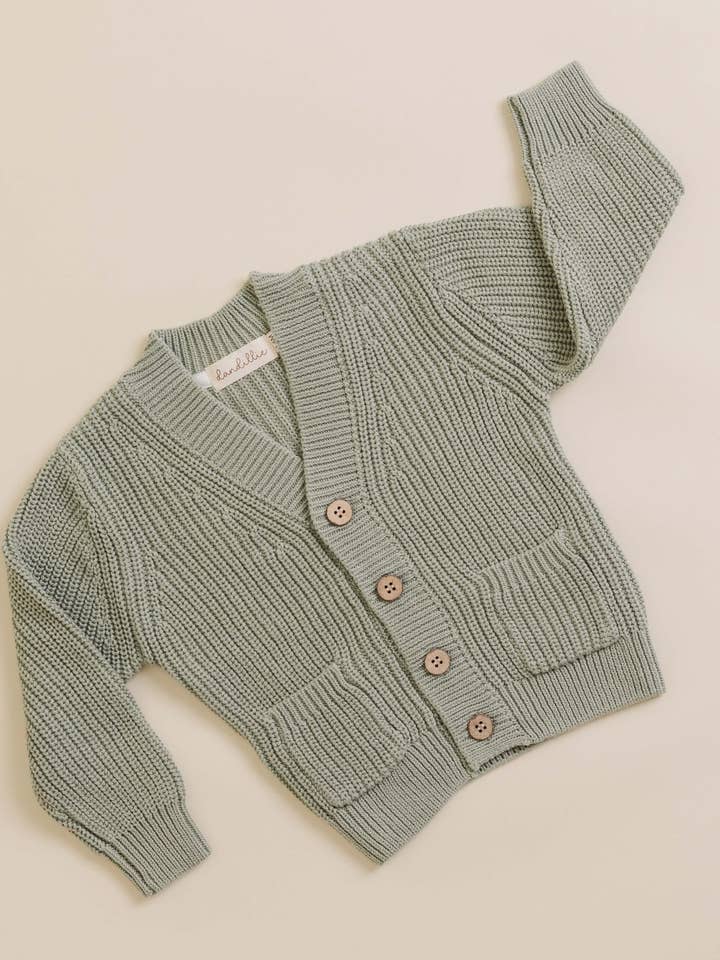 Fern Knit Cardigan for wholesale by Dandillie