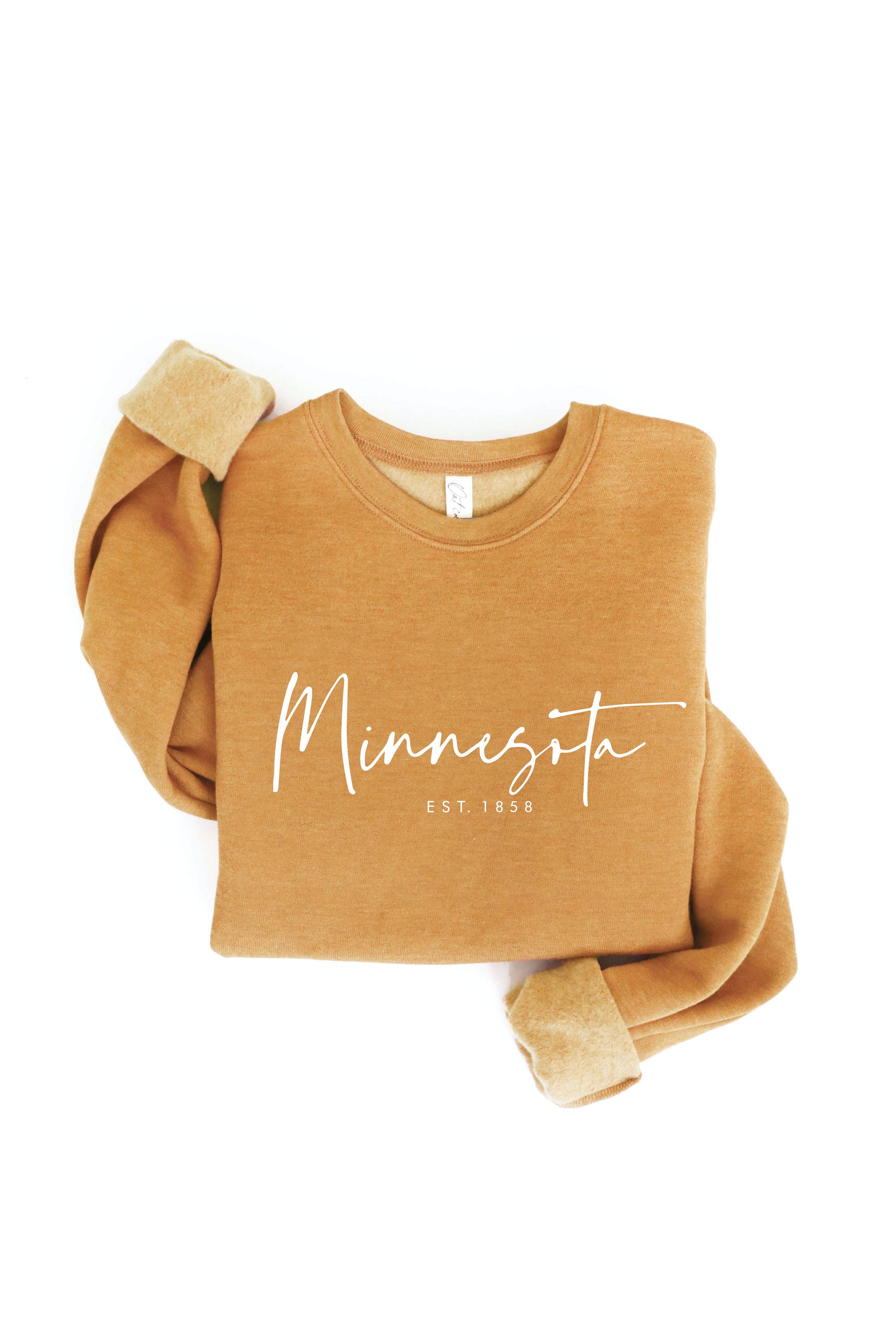 OAT COLLECTIVE – wholesale Graphic sweatshirt – Women’s – MINNESOTA EST.1858 Graphic Sweatshirt16
