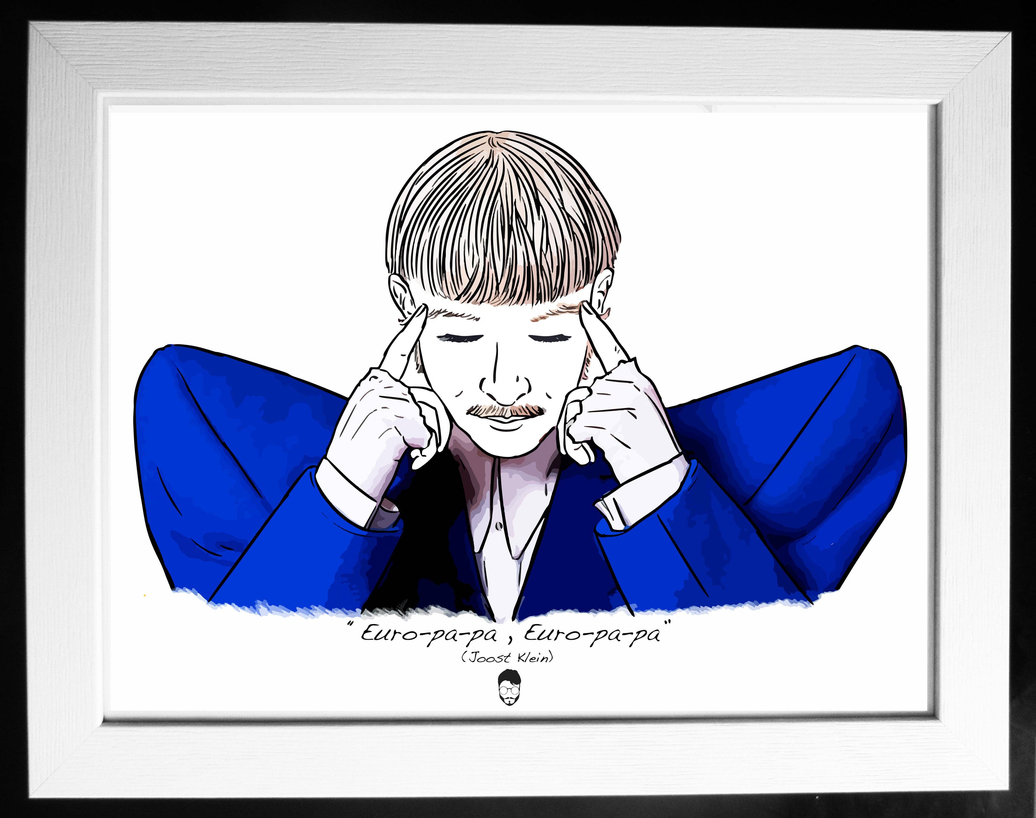 El loco del Pelo Rizo - Wholesale Art Print - Euro-PA-PA0