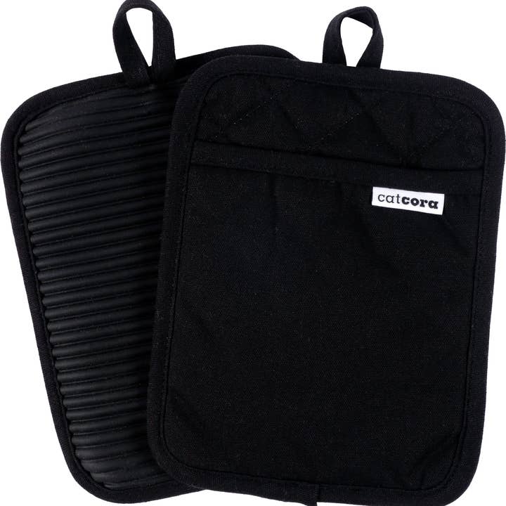 Cat Cora Ribbed Silicone Pot Holder - 7" x 9" for wholesale by KAF Home