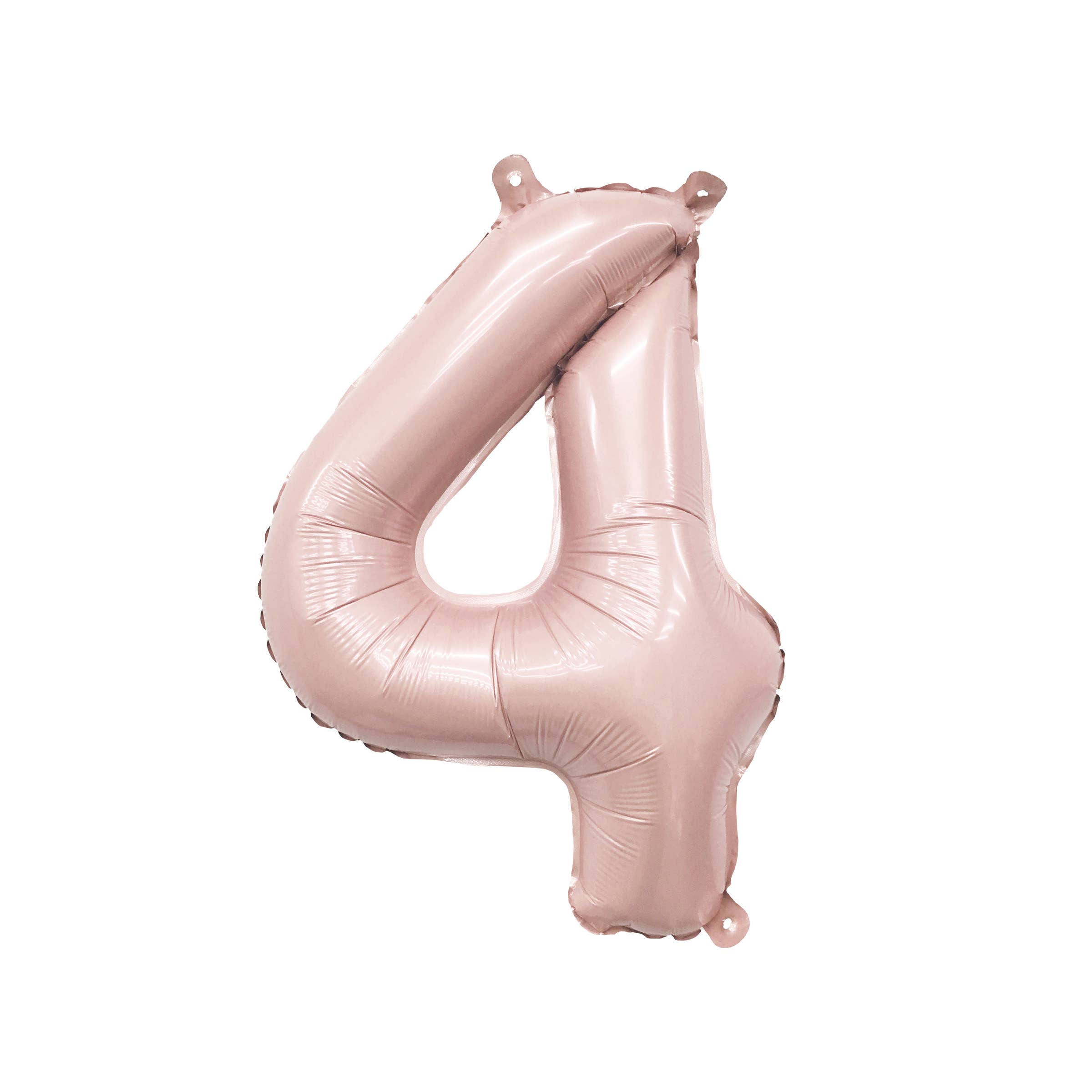 Ellie's Party Supply - Wholesale Balloon - Barely Blush Mylar Number Balloons (32 Inches)4