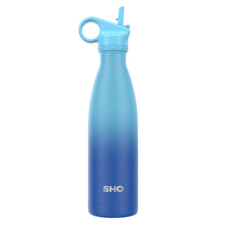 SHO – wholesale Water bottle – Original Bottle & Straw Lid┃Insulated Reusable Water Bottle7