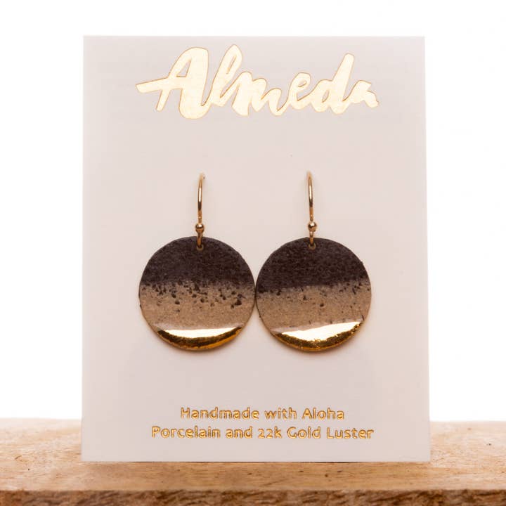 Almeda Jewelry - Wholesale Dangle Earrings - Anini Drop Circle (55-ADC)1