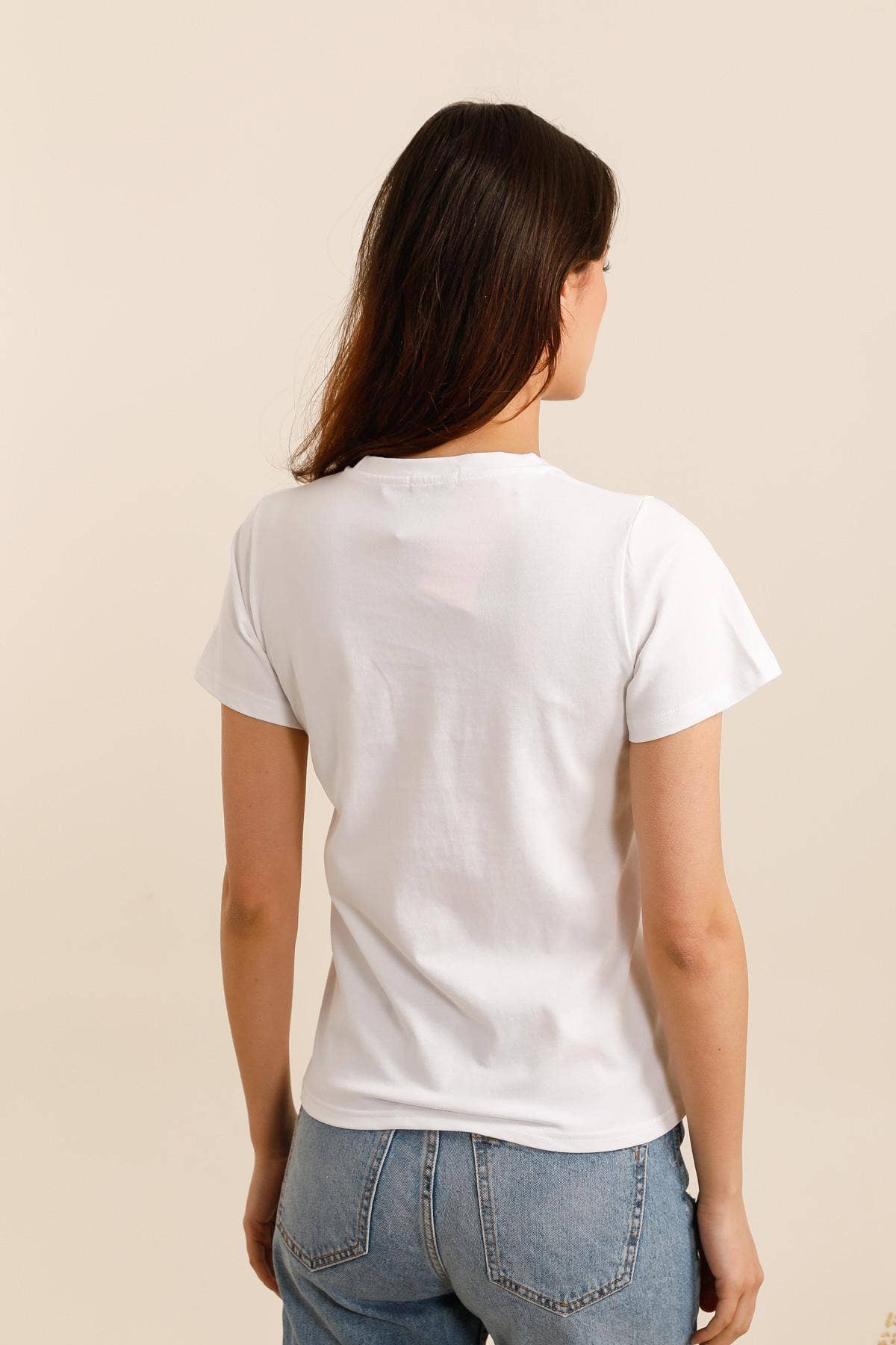 White 32007 T-SHIRT "STRAWBERRY MILK" for wholesale on Faire3