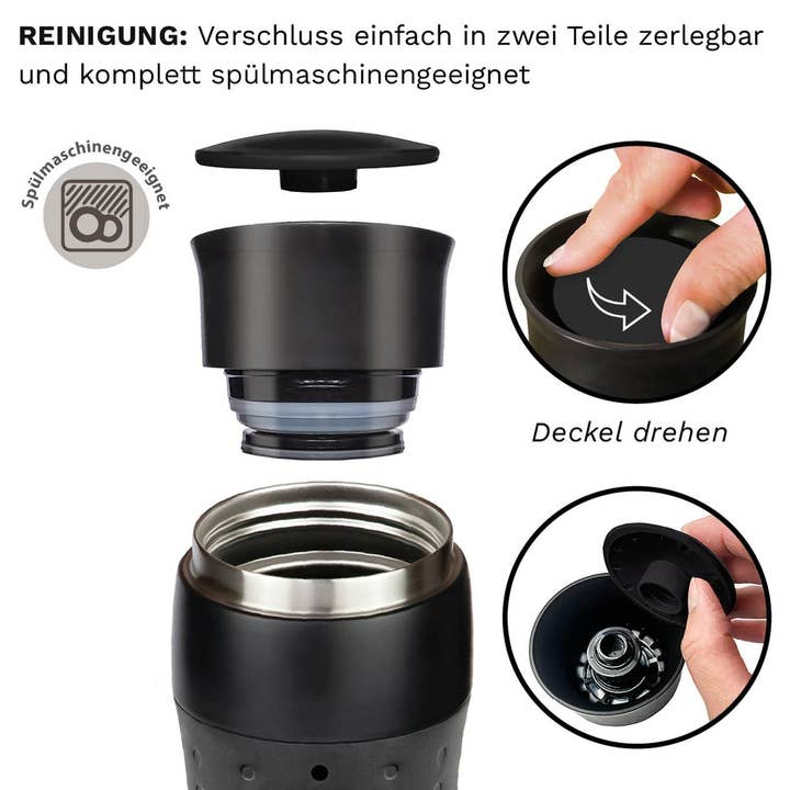 Creano – wholesale Insulated mug/tumbler – Creano Design Travel Mug 420 ml, Coffee to Go Mug