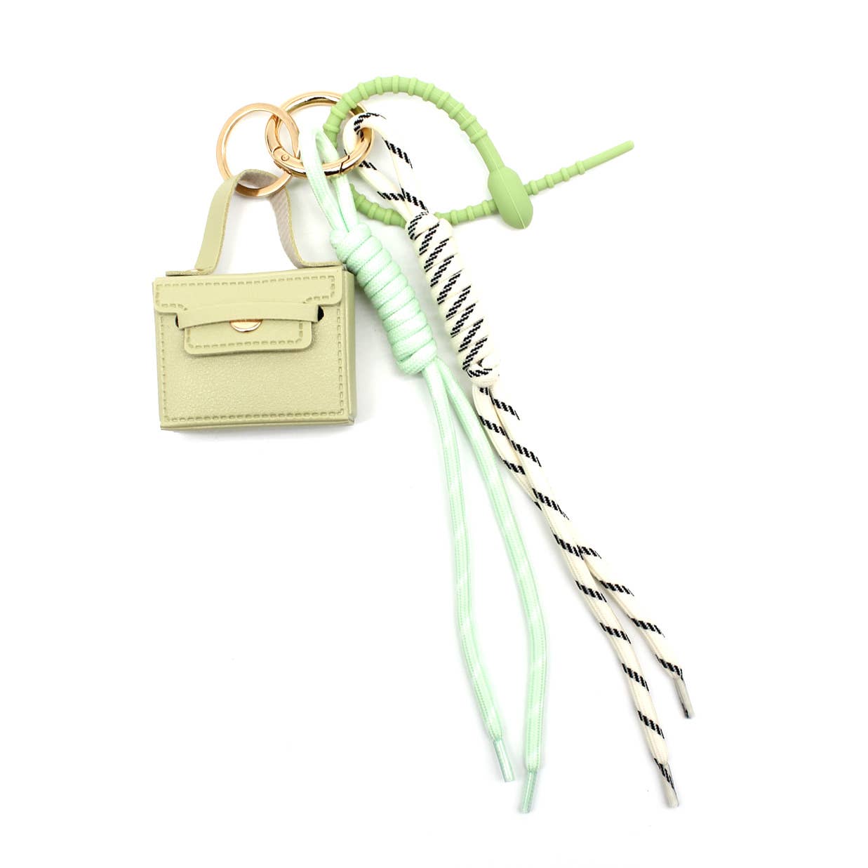 Vimoda – Großhandel Geldbörsen-/Taschenzubehör – Damen – Bag Charm – quadratischer Taschenanhänger7