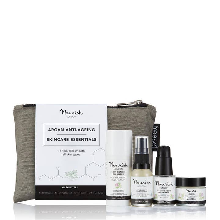 NOURISH LONDON – Conjunto/kit de cuidados faciais por atacado – Conjunto de Presentes Anti-Envelhecimento para a Pele
