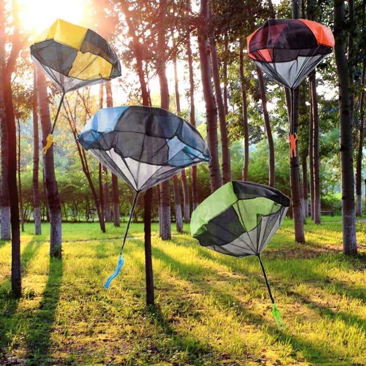 JSBlueRidge Toys - Wholesale Classic toy – Kids - Mini Flying Parachute Funny Kids Toy- Assorted1