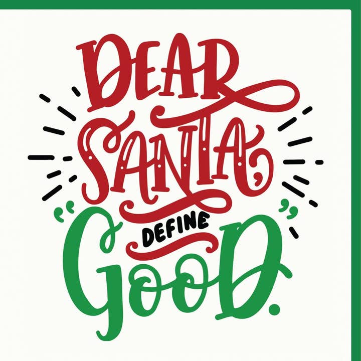 Lisa Marie Designs ™ – wholesale Julkort – Santa Definiera bra kort