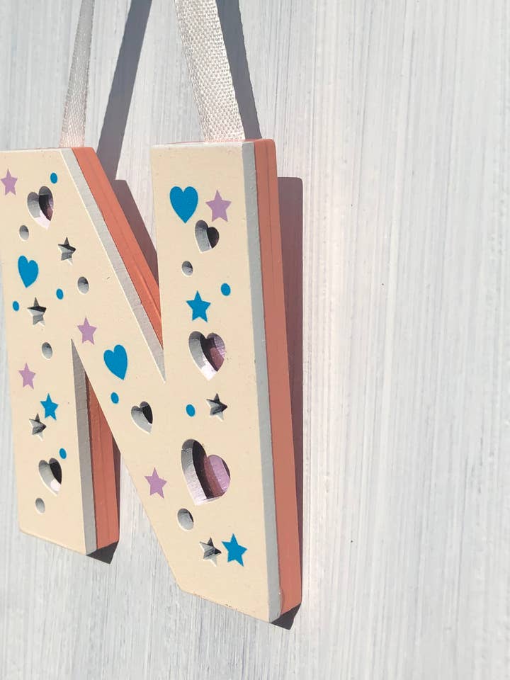 Mtw0514 | N - Little Letter | £1.45 Each Of 2 Pieces) for wholesale by WPL Gifts