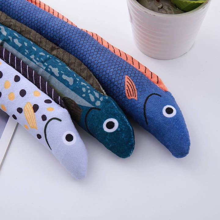 PAWPAWwholesale - Wholesale Pet Toy - Cat - Crinkle Catnip Eel Toy for Interactive Play_CWMM54005