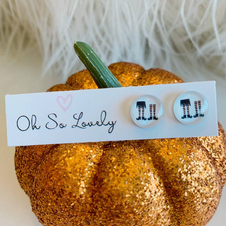 Brincos de pernas de bruxa por atacado de Oh So Lovely
