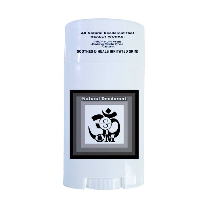 OM Natural Deodorant, Aluminum Free, Vegan, Baking soda free for wholesale by SĀF Body Care