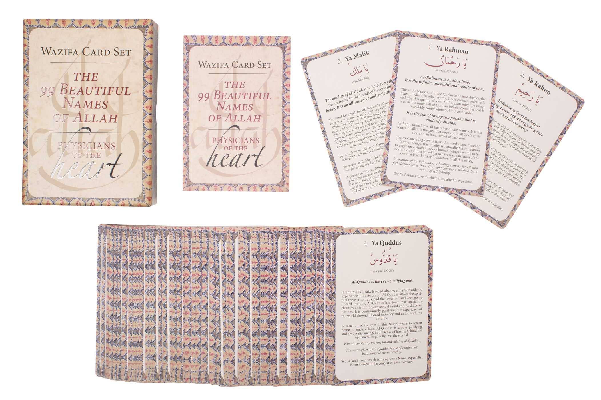 Cardshouse – wholesale Tarot-kort – Kortset: De 99 vackra namnen på Allah – Physicians of the Heart1