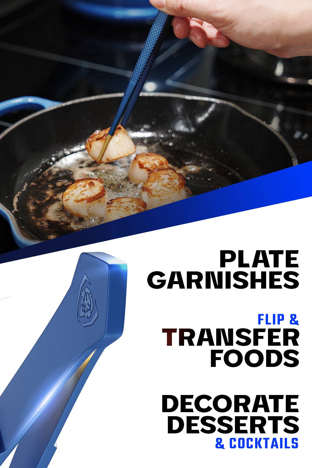 Dalstrong - Wholesale Kitchen Tool/Gadget - Plating Tweezers 10" | Dual Color | Professional Use | Dalstrong ©3