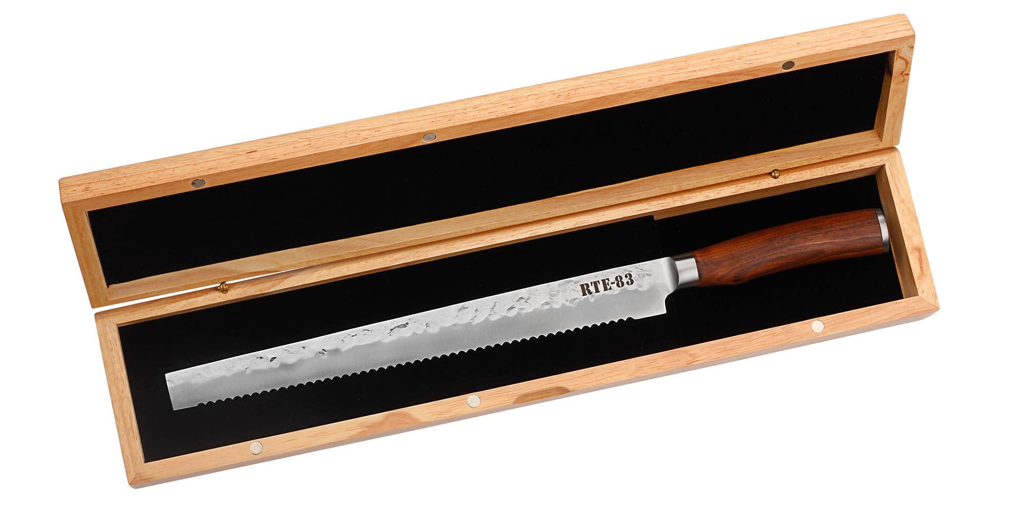 Route83 Knives - Wholesale Kitchen/Utility Knife - Classic Bread Knife 12" - Serrated German Steel2