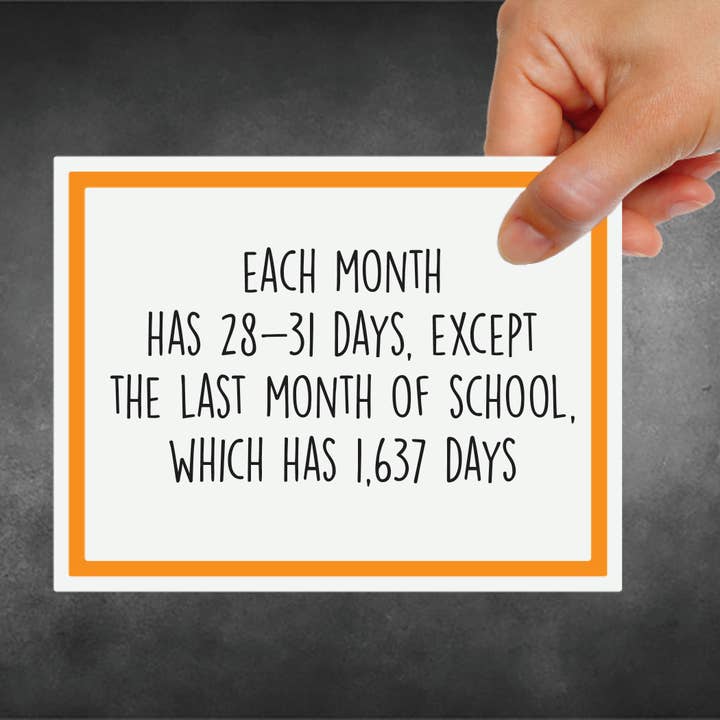 Cartão Snarky - Professor - Cada Mês por atacado de Snarky Megs