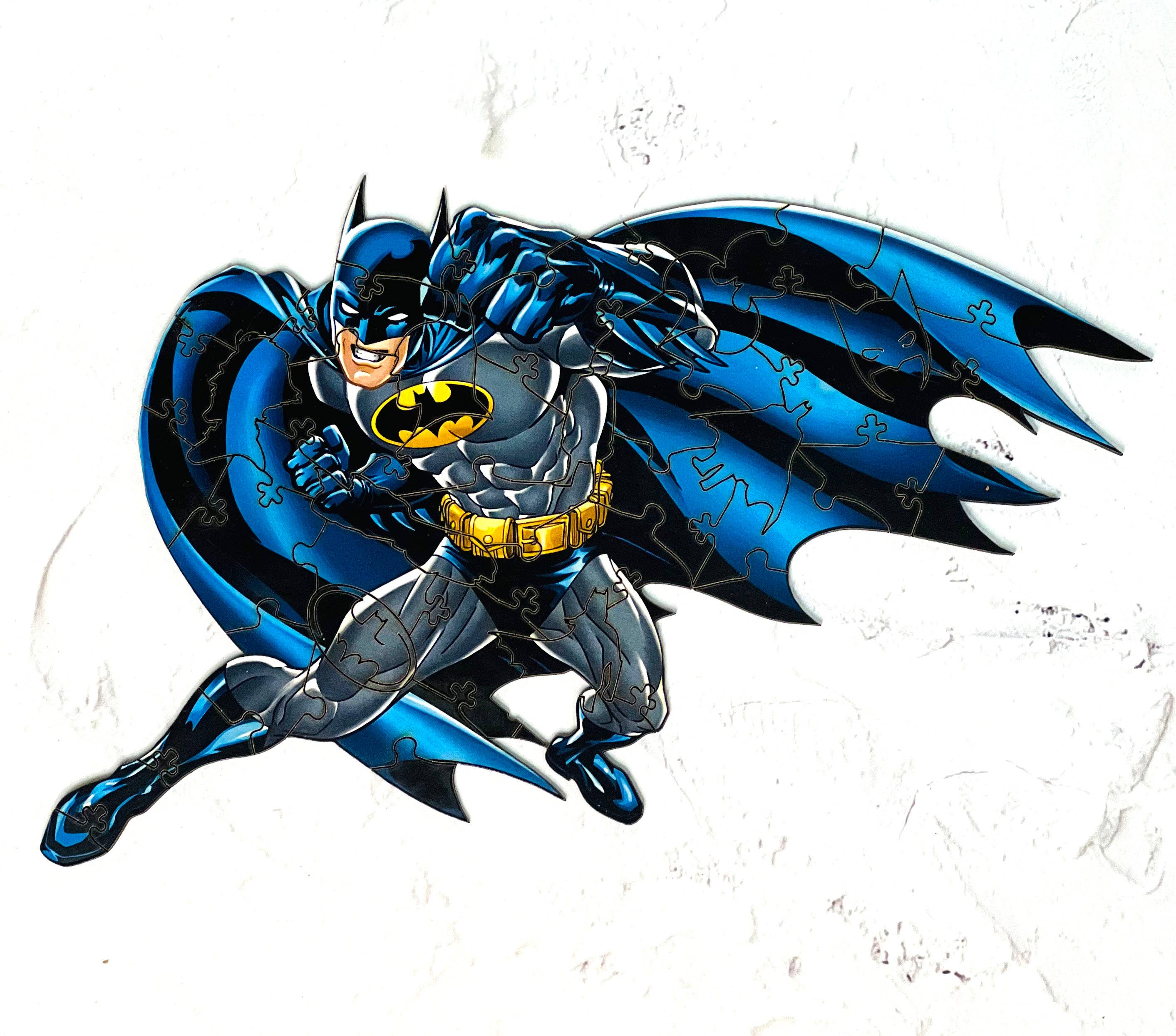 Max Woody™ - Wholesale Puzzle - Kids - Wood Jigsaw Puzzle Unique Shapes The Batman M Size 90 pcs2
