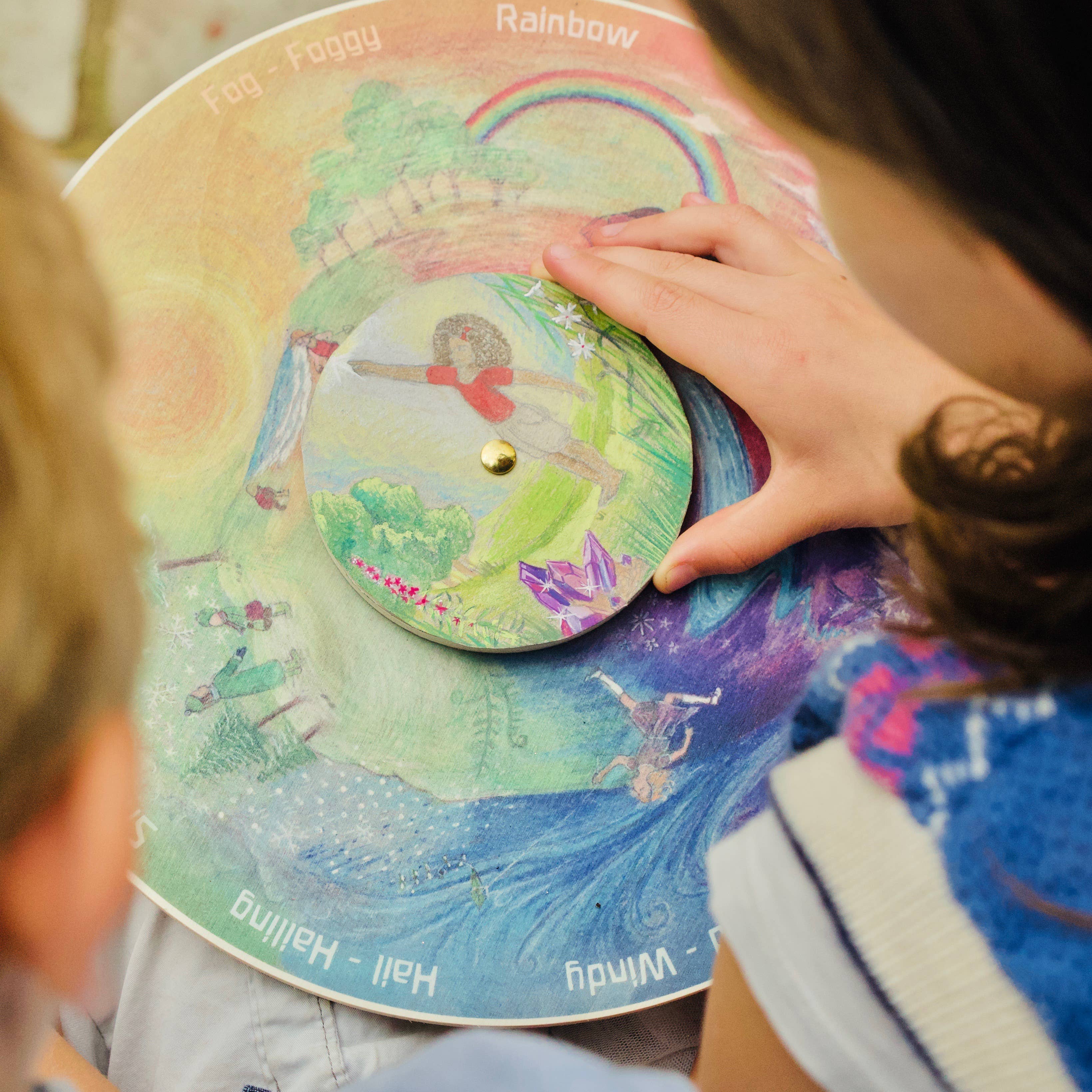 Wilded Family – wholesale Wood toy – Child – WeatherWheel2