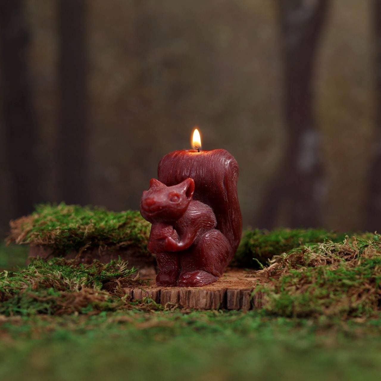 Big Dipper Wax Works - Wholesale Novelty Candle - Squirrel Candle – 100% Pure Beeswax – Hand-Sculpted4