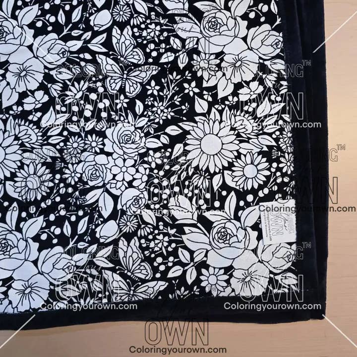 Coloring Your Own - Wholesale Throw Blanket - Color Your Own Blanket - Australia6