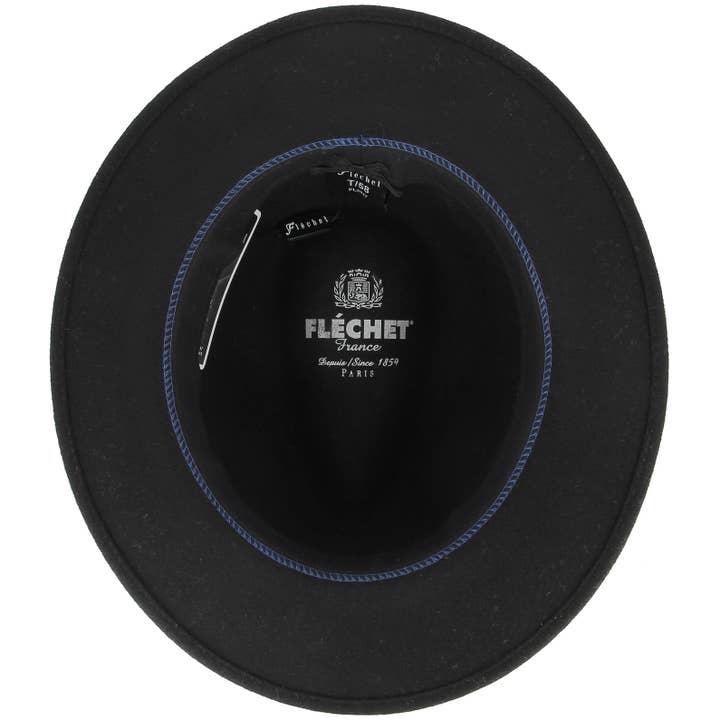 FLECHET - Wholesale Fedora - Unisex - WATERPROOF CRUSHABLE WOOL FELT HAT - FLHH77